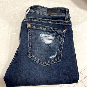 Women’s Buckle Black Bootcut jeans, size 27x32